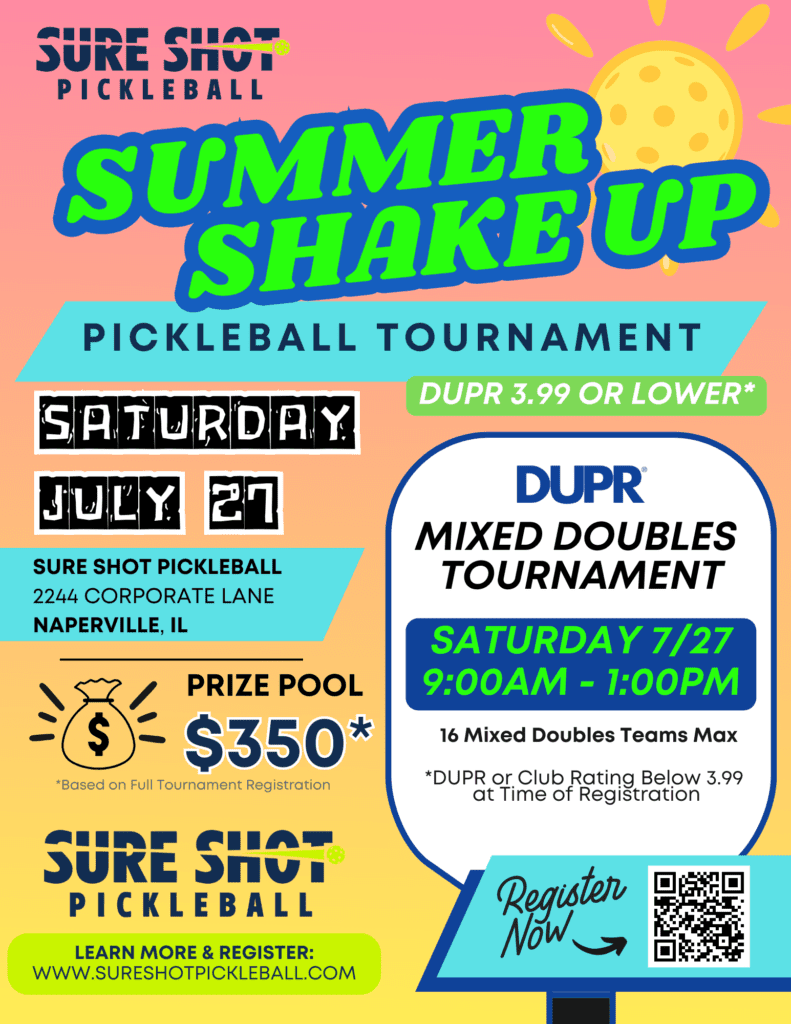 Summer Shake Up Pickleball Tournament