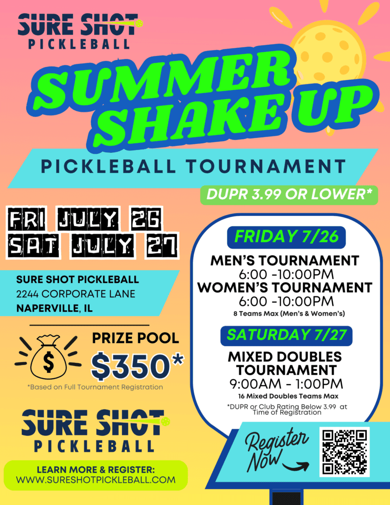 7/26- 7/27 Sure Shot Pickleball 