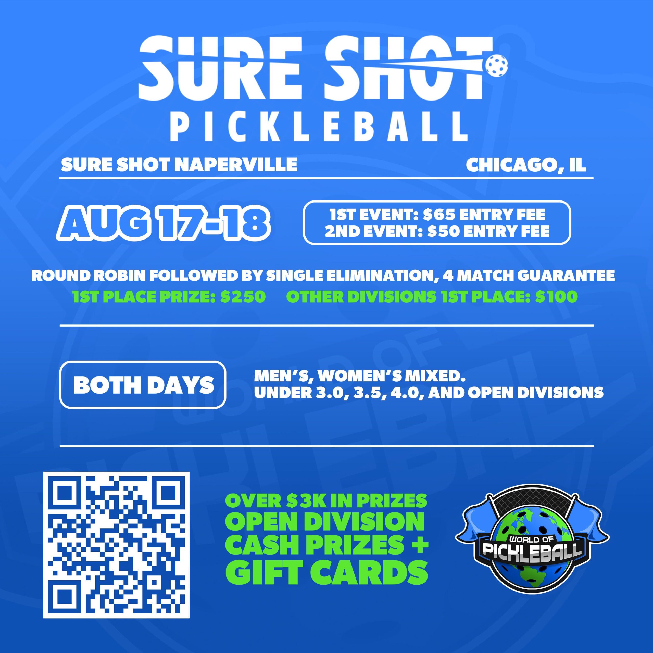 World of Pickleball Sure Shot Pickleball Naperville IL