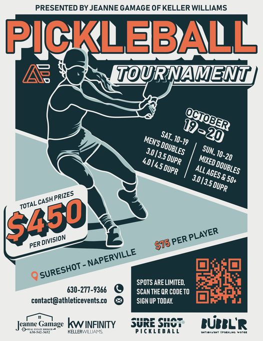 AE PICKLEBALL SURE SHOT PICKLEBALL TOURNAMENT NAPERVILLE IL