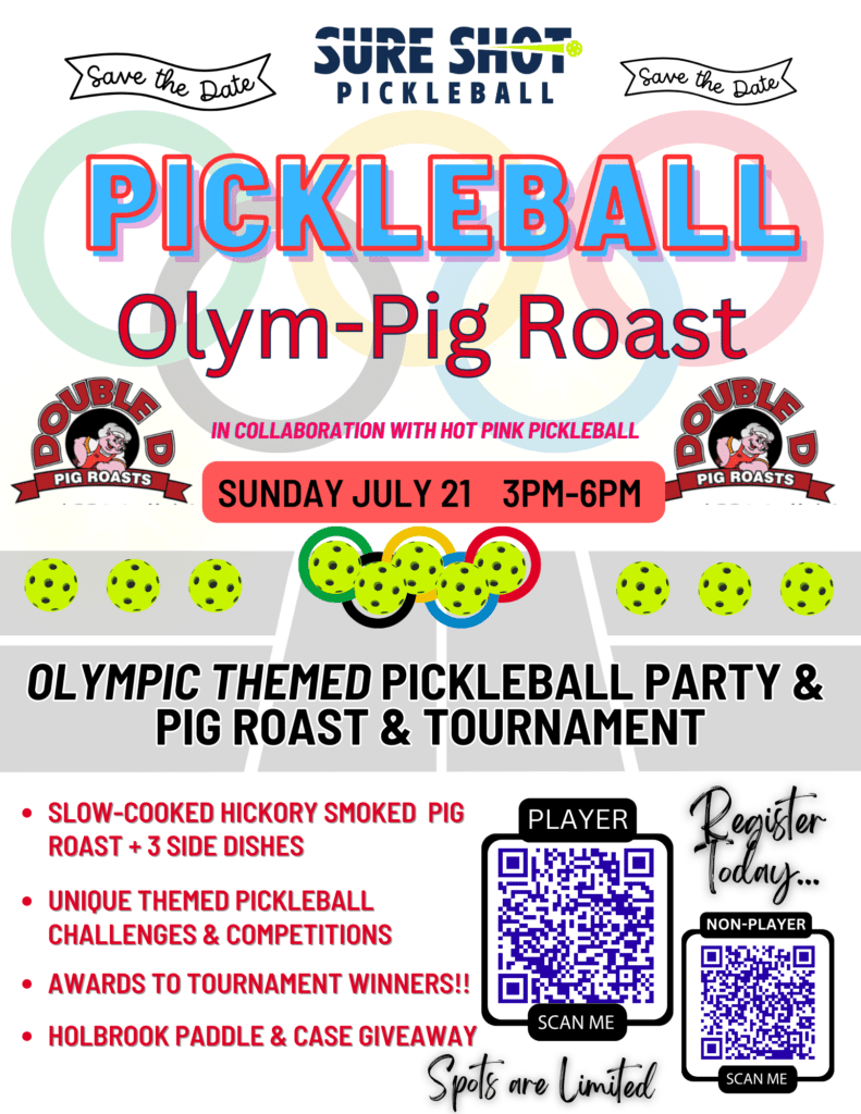 Pickleball and Pig Roast Sure Shot Pickleball Naperville IL