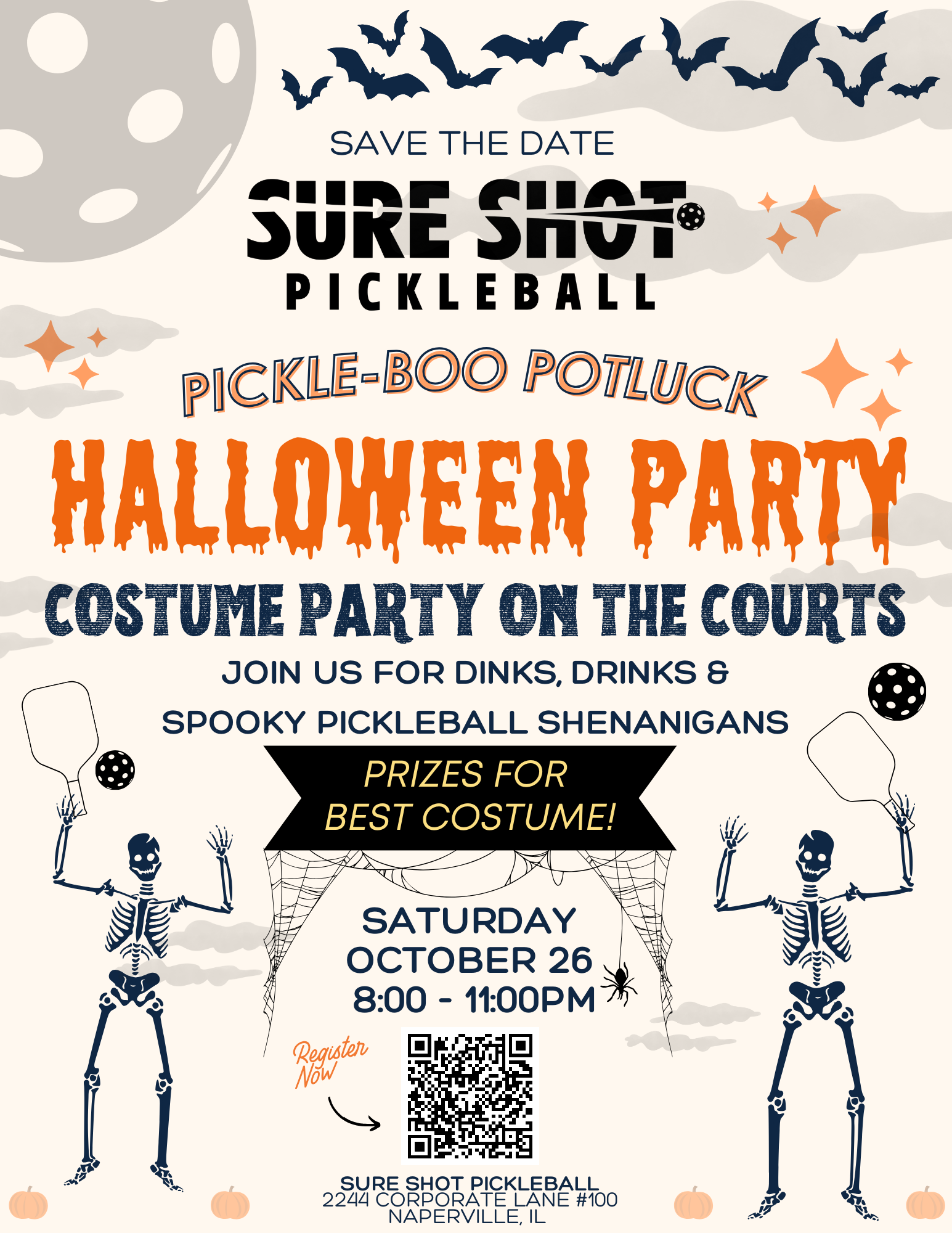 Sure Shot Pickleball Halloween Party Naperville IL