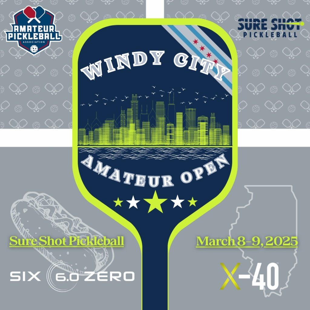 Windy City Amateur Open Sure Shot Pickleball Naperville Illinois