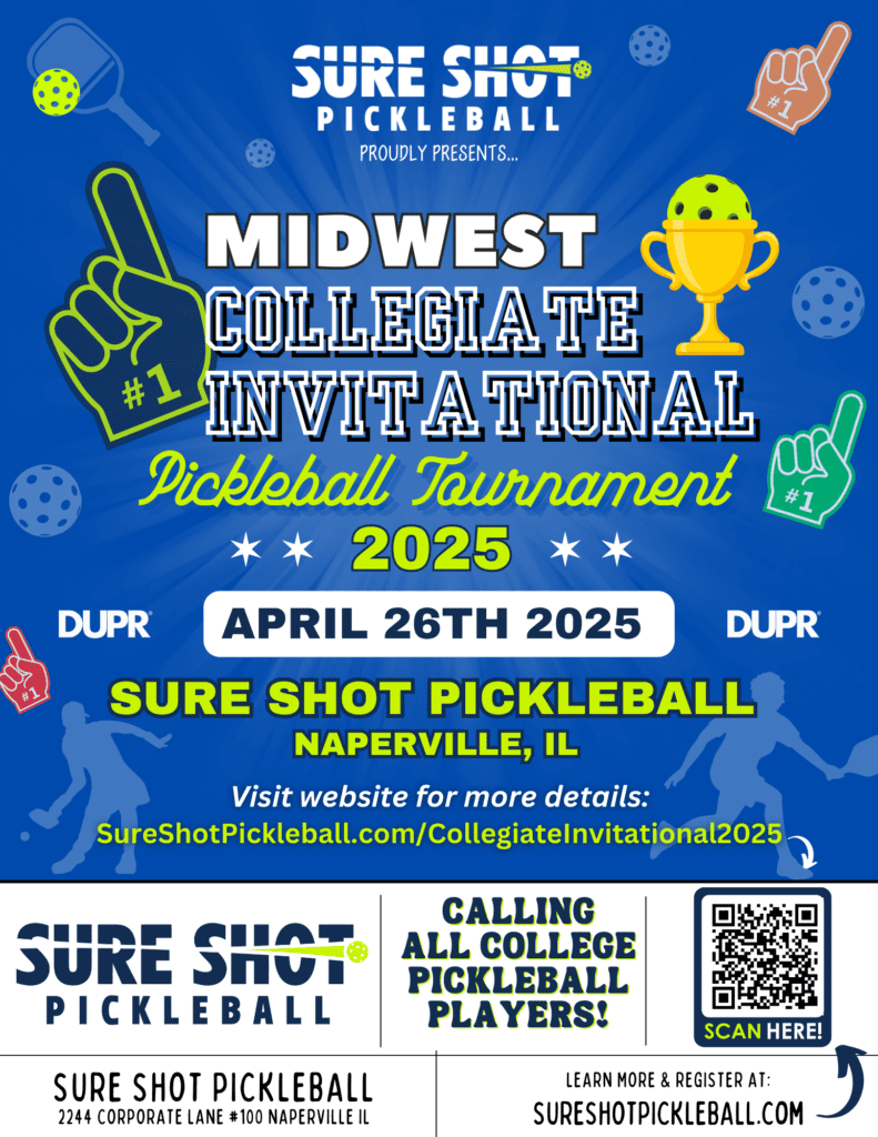 Sure Shot Pickleball Collegiate Invitational 2025