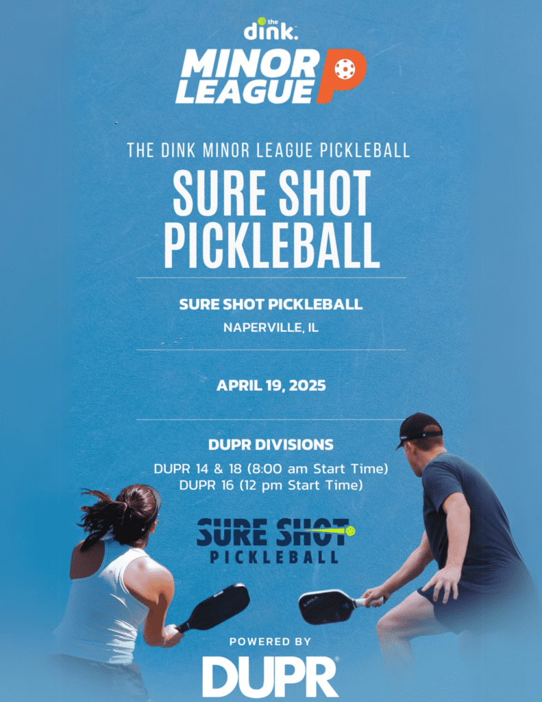 MILP Sure Shot Pickleball Naperville Chicago Minor League Pickleball DUPR