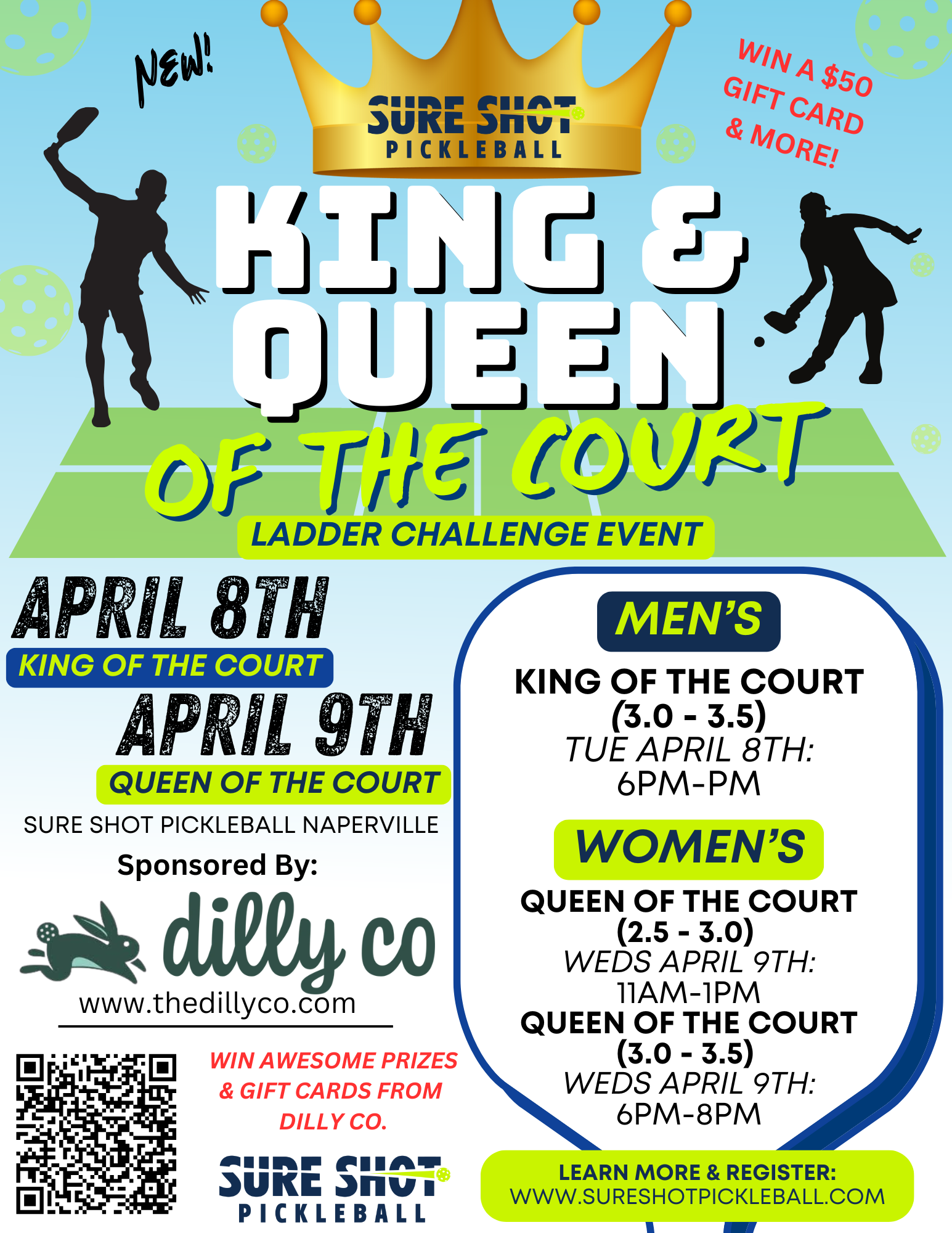 King of the Court Sure Shot Pickleball