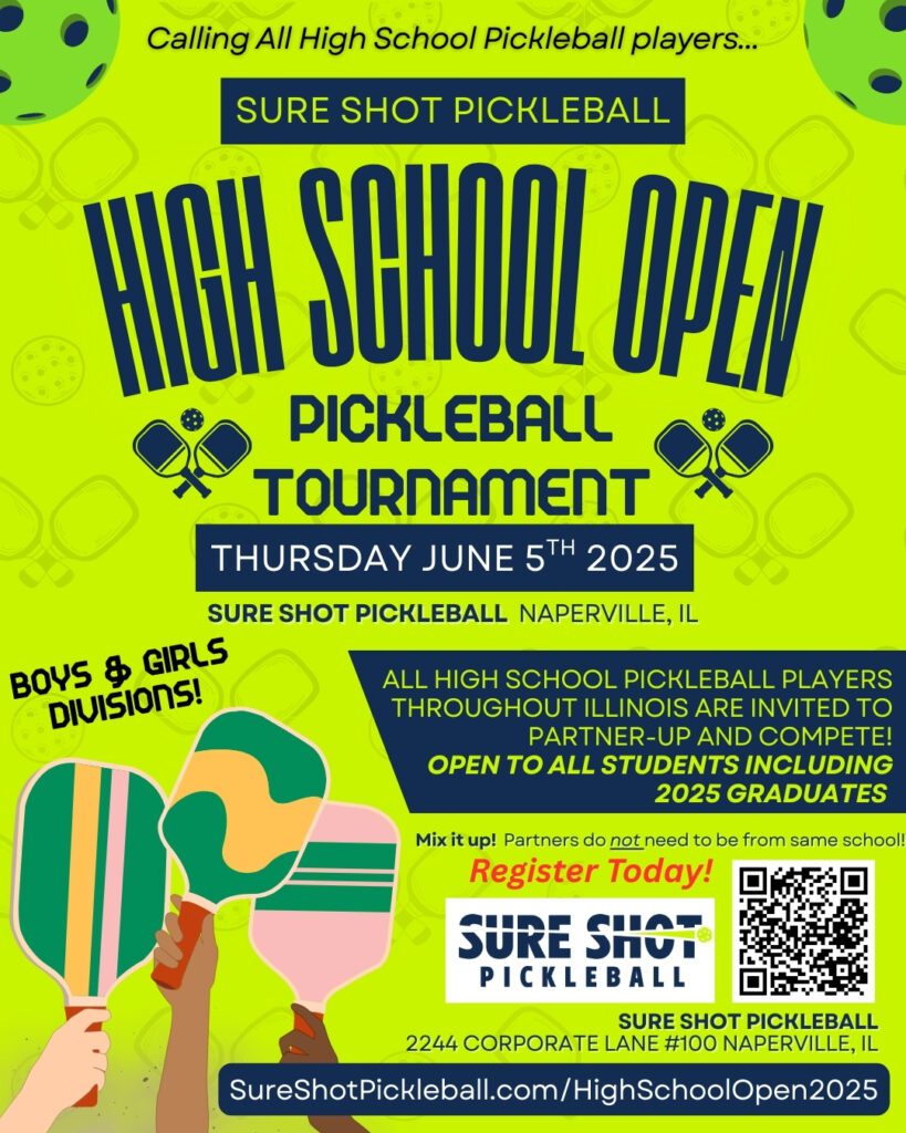 Sure Shot Pickleball High School Open 2025