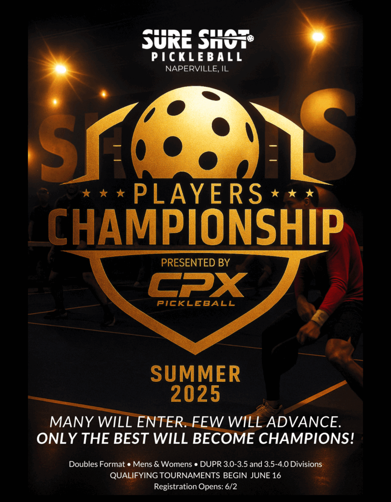Sure Shot Pickleball Players Championship Tournament Series Presented by CPX Pickleball