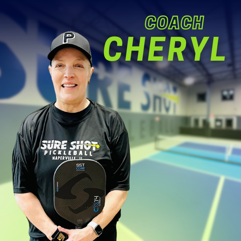 Coach Cheryl Sure Shot Pickleball Naperville Illinois